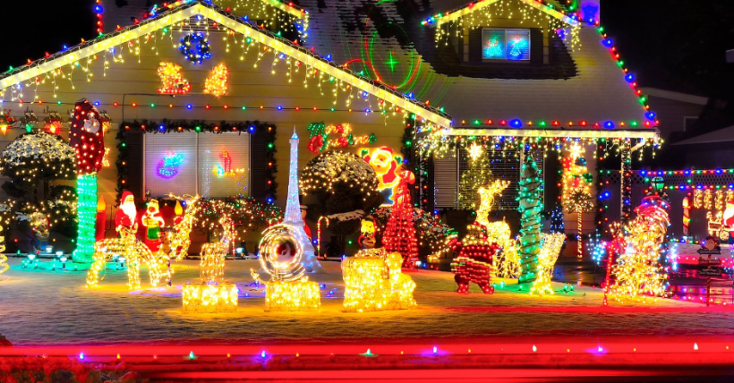 Holiday lights for Lake and McHenry County Illinois